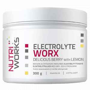 Electrolyte Worx NEW 300g - broskvový ledový čaj