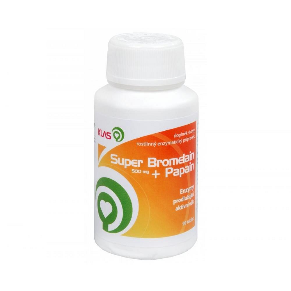 Klas Super Bromelain + Papain 90 tablet