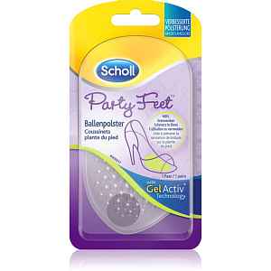 Scholl GelActiv Party Feet hydrogelové vložky na nohy a do bot 1 pár