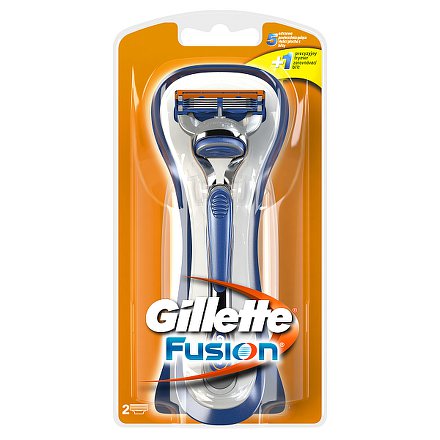 Gillette FUSION holicí strojek s 2 náhr. břity