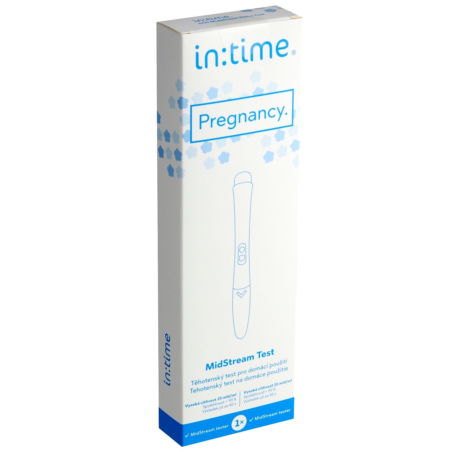 Intime Pregnancy MidStream těhotenský test 1ks