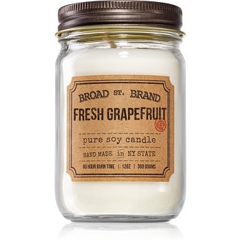 KOBO Broad St. Brand Fresh Grapefruit vonná svíčka (Apothecary) 360 g