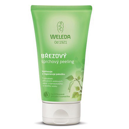 WELEDA sprchový peeling Březový 150 ml