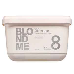 Zesvětlující jílovitý pudr Schwarzkopf Professional BlondMe Clay Lightener 8 - 350 g
