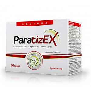 ParatizEX na střevní parazity* 60 kapslí