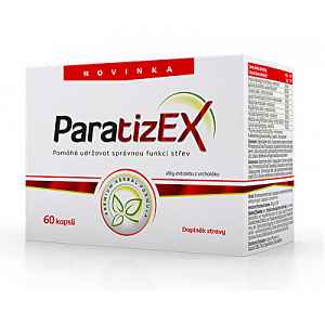 ParatizEX na střevní parazity* 60 kapslí