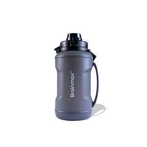 BrainMax Tank bottle, silikonová lahev na vodu, 2 l