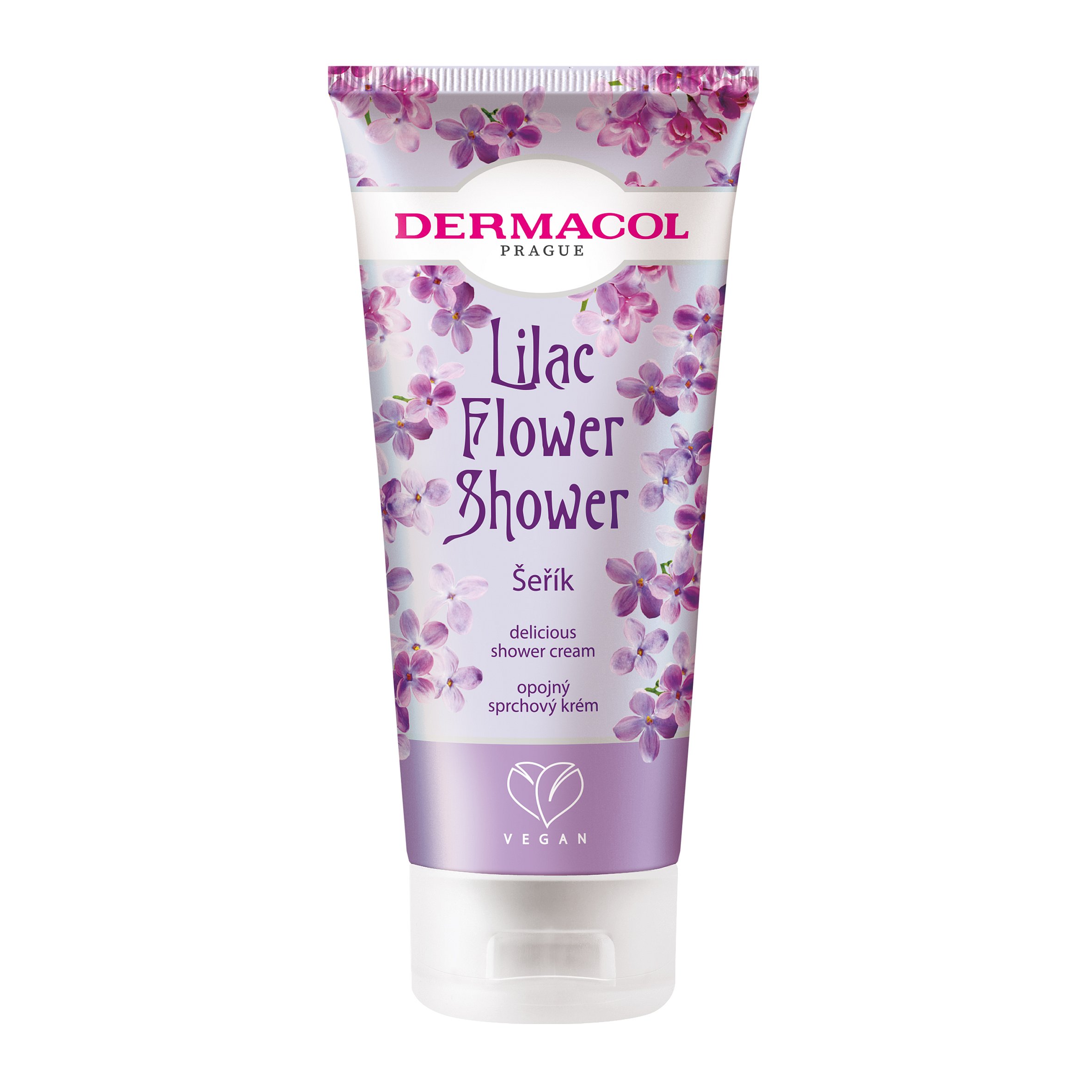 Dermacol Flower shower Opojný sprchový krém Šeřík 200ml