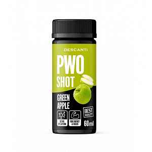 DESCANTI PWO Shot zelené jablko 60 ml