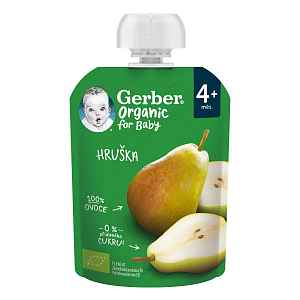 Gerber Organic for Baby Kapsička Hruška 100% BIO 90 g
