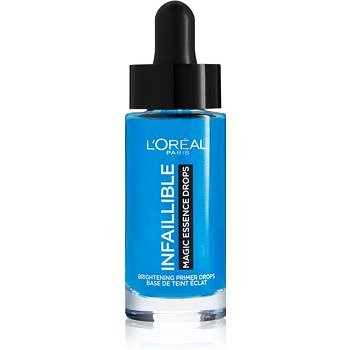 L’Oréal Paris Infallible Magic Essence Drops rozjasňující podkladová báze transparentní 15 ml