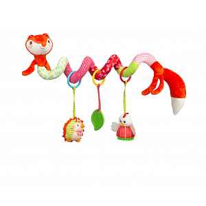 SENSILLO Edukační, kontrastní spirála Colorful - Liška