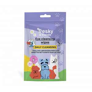 Tresky & friends Čisticí ubrousky na oči pro domácí mazlíčky 30 ks