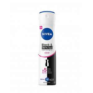 NIVEA Deo sprej AP B&W Clear 150ml