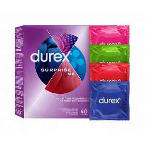 Durex Surprise Me kondomy 40 ks