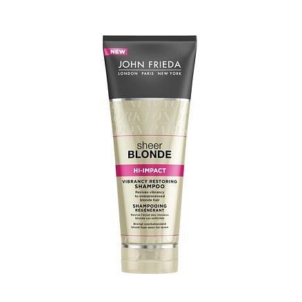 John Frieda Regenerační šampon pro poškozené blond vlasy Sheer Blonde  250 ml
