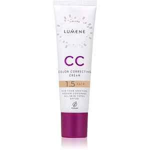 Lumene CC Color Correcting Cream CC krém pro jednotný tón pleti SPF 20 odstín 1.5 Fair (Warm) 30 ml