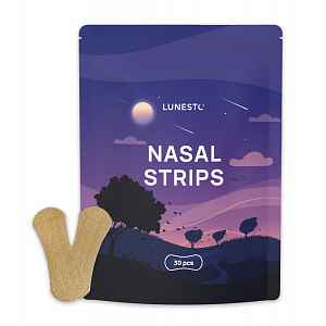 Lunesto Nasal Strips lepicí pásky na nos 30 ks