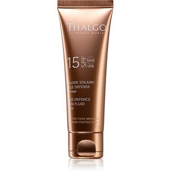 Thalgo Suncare opalovací fluid na obličej SPF 15 50 ml