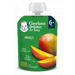 Gerber Organic for Baby Kapsička Mango 100% BIO 90 g