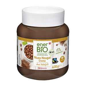 enerBiO BIO Ořechovo-nugátový krém 400 g