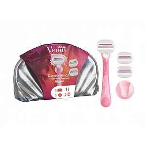 Gillette Venus Xmass sada holicí strojek + 3 hlavice a držák do sprchy