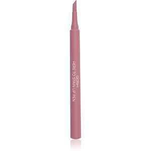 GOSH COPENHAGEN Here To Stain Lip Pen fix na rty pro dlouhotrvající efekt odstín 008 Ruby Stain 1 ml