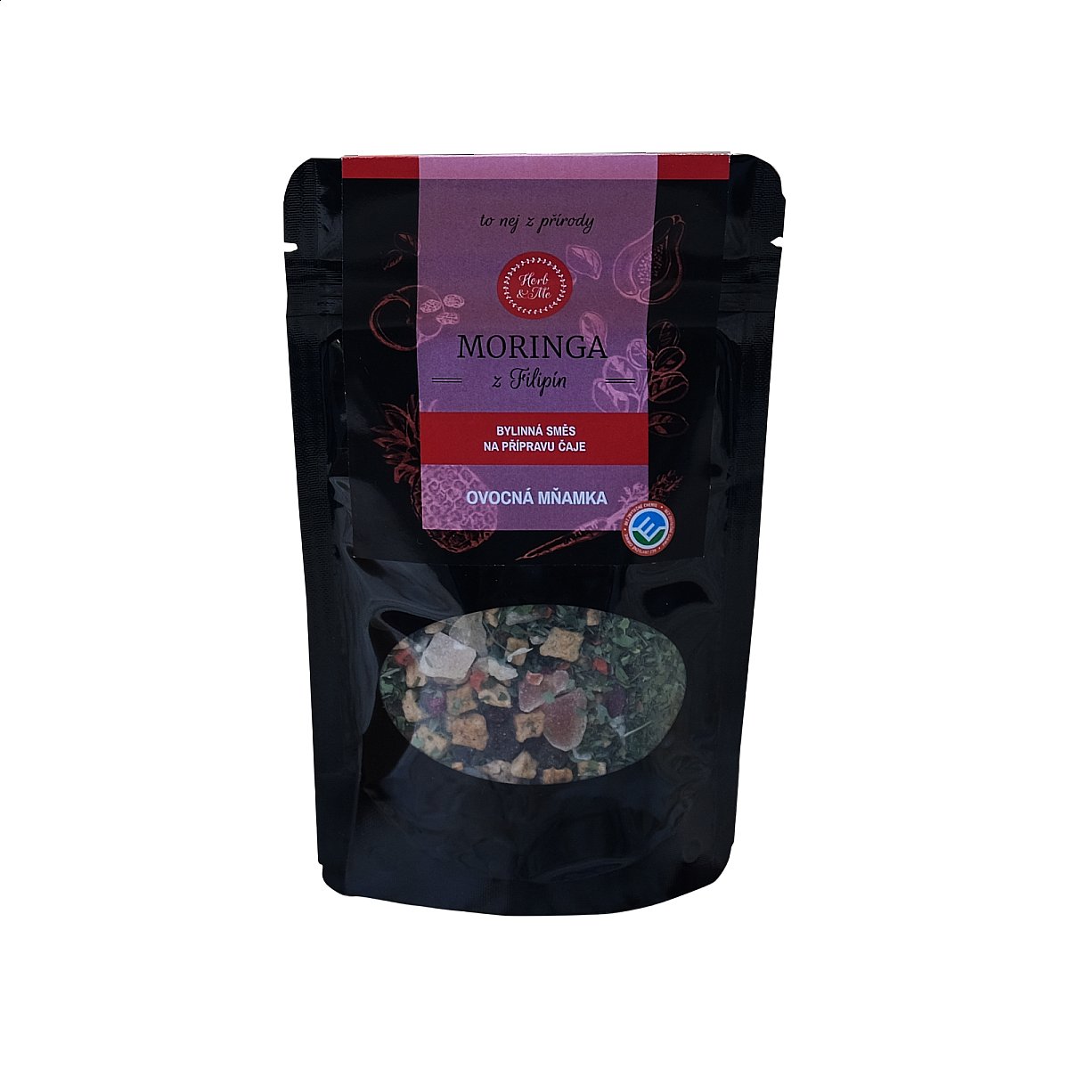 Herb&Me Moringa Čaj Ovocná mňamka bylinná směs 50 g