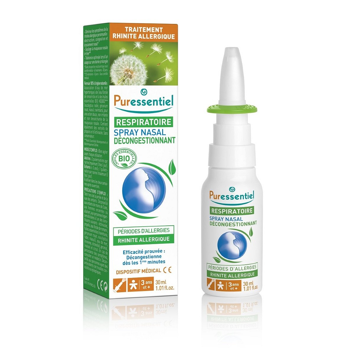 PURESSENTIEL Nosní sprej 15 ml