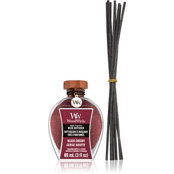 Woodwick Black Cherry aroma difuzér s náplní 89 ml