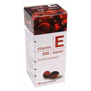 Vitamin E 200 Zentiva perorální orální tobolky měkké 30 x 200 mg