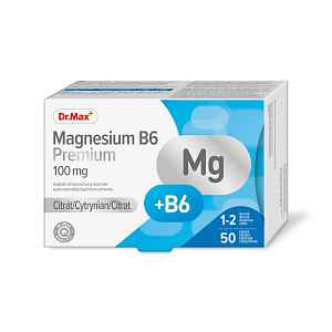 Dr.Max Magnesium B6 Premium 100 mg 50 tablet