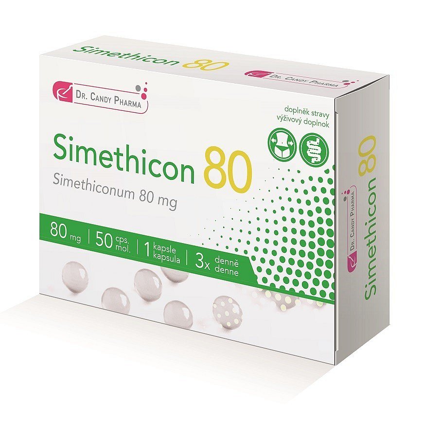 Dr.Candy Pharma Simethicon 80 cps.mol.50x80mg