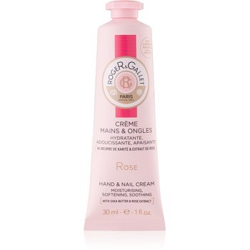 Roger & Gallet Rose krém na ruce a nehty s bambuckým máslem a extraktem z růží 30 ml