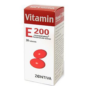 Vitamin E 200 Zentiva perorální orální tobolky měkké 30 x 200 mg