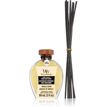 Woodwick Vanilla Bean aroma difuzér s náplní 89 ml