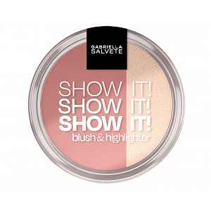 Gabriella Salvete Show It! Blush Highlighter 02 tvářenka s rozjasňovačem 9 g