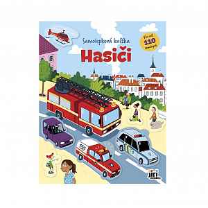 JIRI MODELS Samolepková knížka Hasiči 1 ks