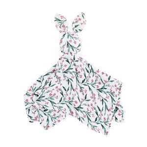 PETITE&MARS Mazlíček bambusový mušelínový Hugo Pink Meadow 0m+
