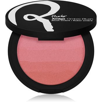 Rude Cosmetics Amiga Ombre Blush kompaktní tvářenka odstín 87894 Rosetta 7 g