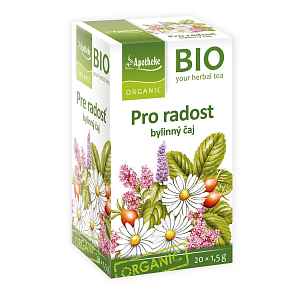 Apotheke BIO Pro radost bylinný čaj 20x1,5 g