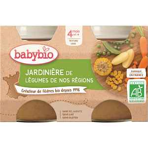 BABYBIO zeleninová směs 2x130g