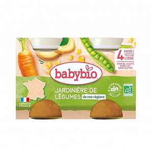 BABYBIO zeleninová směs 2x130g