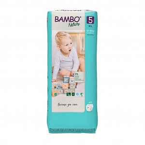 Bambo Nature 5 dětské plenk. kalhotky 12-18kg 44ks