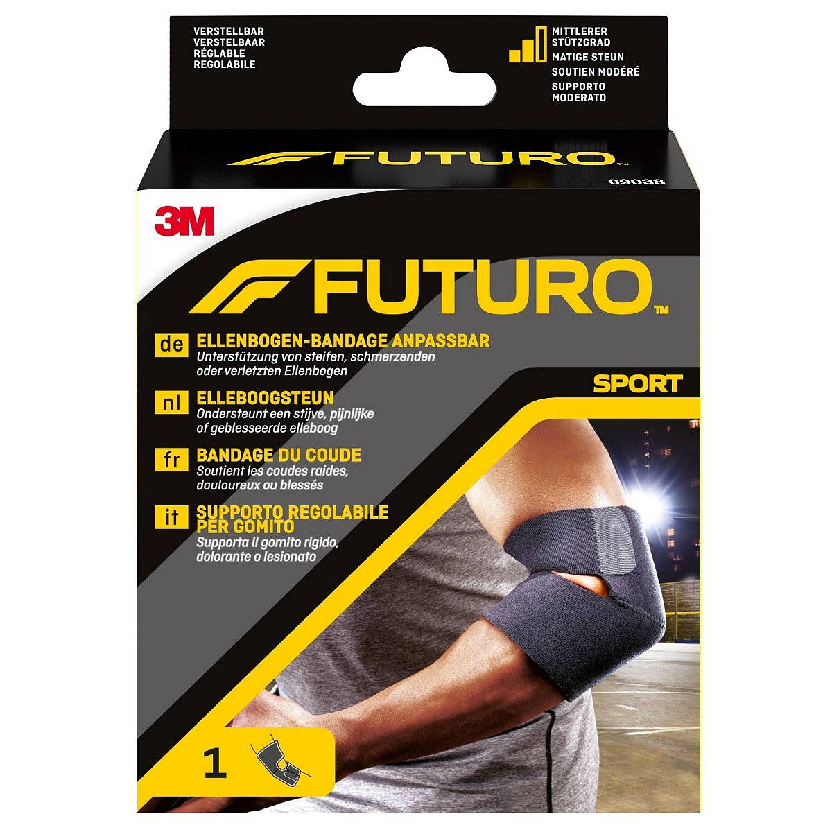 3M FUTURO™ Loketní bandáž nastavitelná SPORT 1 ks