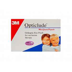 3m Opticlude Oční Náplast okluzor 3m opticlude junior mini 1537/100 (100 ks