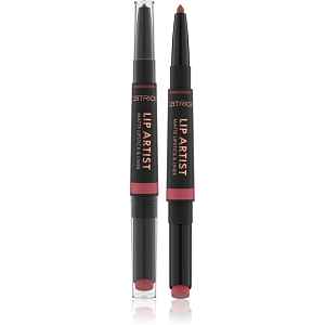 Catrice Lip Artist Matte Lipstick & Liner rtěnka + tužka na rty s matným efektem odstín 020 Never Apart 1.74 g