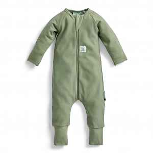 Ergopouch Overal na spaní organická bavlna Layers Moss 3-6 m, 6-8 kg, 1 tog