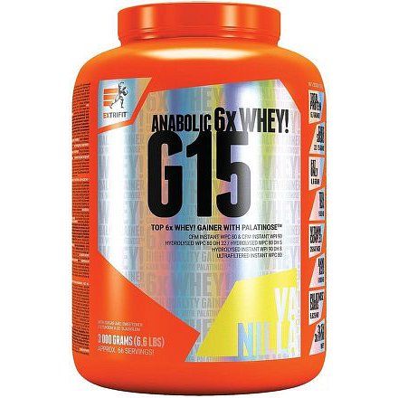 G 15 Anabolic Gainer 3000 g vanilka