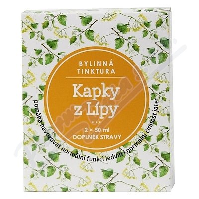 Kapky z Lípy bylinná tinktura 2x50ml